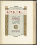 The Hatchet, 1926