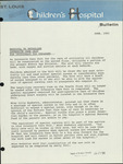 St. Louis Children's Hospital Bulletin
