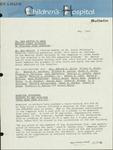 St. Louis Children's Hospital Bulletin