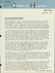 St. Louis Children's Hospital Bulletin