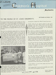 St. Louis Children's Hospital Bulletin