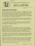 St. Louis Children's Hospital Bulletin